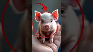 PIGS Do WHAT?! 😂 | 5 Hilarious and Strange Pig Facts #shorts #pig #fun #facts #animals #usatrends