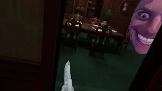 2 Russian Idiots Playing Gentlemanly In All The Chaos | VR Chat - Murder 4