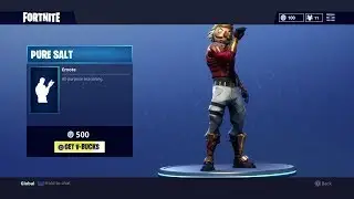 Pure Salt - Fortnite Battle Royale (Emote)