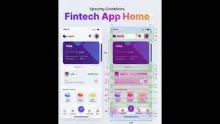 SPACING GUIDELINES FINTEACH APP HOME #appdevelopment #appdesign #spacing #appdevelopmenttips
