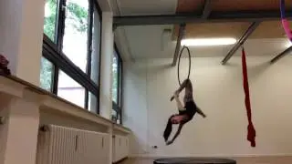 Aerial Hoop Drops & Dinamic Tricks