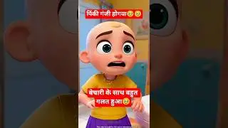 The scoundrel made her bald 🥹🥹 something wrong happened to the poor girl ~mini wood toy-woodworki...