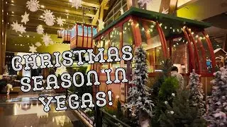 Inside The Aria Hotel & Shops At Crystals Winter Holiday Season In Las Vegas