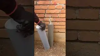 Outdoor tap concrete hack #outdoors #concrete #hacks