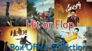 Hello Worldwide Box Office Collection | Akhil Akkineni | 27th Dec 2017