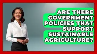 Are There Government Policies That Support Sustainable Agriculture? | Farm Wealth Network News
