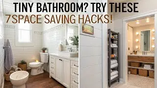 Bathroom Storage Ideas That Make a Small Space Feel Huge | 7 Genius Organization Hacks