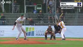 Baseball Highlights: Mainz Athletics vs. Haar Disciples (2 Games)