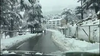 Patnitop snowfall video || पटनीटॉप || Snowfall || Jammu