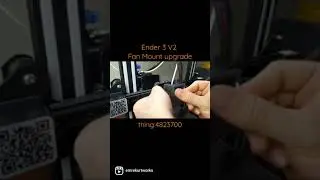 Ender 3 v2 Fan Mount Upgrade (Ender 3 V2 with 5015 Fan)