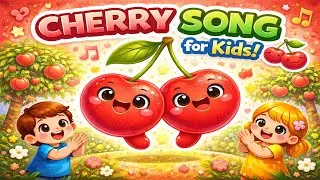 Cherry Song for Kids 🍒 | Fun Fruit Dance & Learning Song