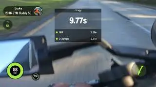 Genuine Buddy 70cc 10.7 1/8th mile!