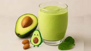 Healthy Avocado Smoothie for Glowing Skin & Liver Health | Easy Breakfast Recipe | AK Vlogs