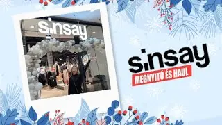 SINSAY MEGNYITÓ & MINDENES HAUL 🤩😱 CCC, ZARA, STB