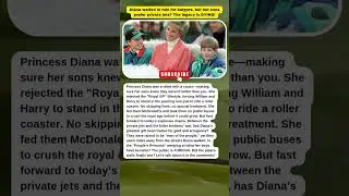 DIANA&rsquo;S REVENGE? HOW HER SONS FORGOT HUMILITY! #PrincessDiana #RoyalFamily #PrinceWilliam