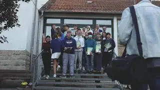 &Uuml;bergabe der Ausbildungs-Navis Wartburgregion in der Regelschule Marksuhl