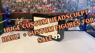 WWE Action Figure Finds and Unboxing Ep 46 - Huge Headeration Headsculpt Haul!