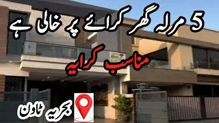 5 Marla house available for rent in Bahria town Lahore 