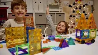 Magnetic Tiles Building Ideas 2022 | Magnetic Construction Toys Set|Lilly's Toy Time