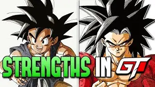 Exploring the BIGGEST STRENGTHS in Every Dragon Ball GT Saga