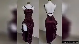 2024 Europe and the United States explosive new cross-border dress summer senior sense Y2K sexy halt