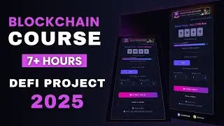 🚀 Blockchain Developer Course With DeFi Project | Become a Web3 Developer in 2025!