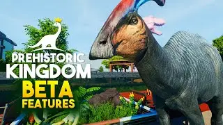 BETA OVERVIEW! All The New Features & Building Items In Prehistoric Kingdom Beta