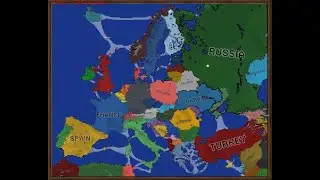 Age of Conflict Modern Europe Timelapse 2025 (New Update!)