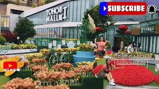 Flower Garden Display at YOhO Mall 1//YUEN LONG HONGKONG