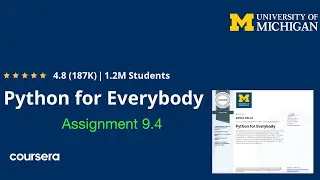 Python For Everybody Assignment 9.4 | Python Dictionary | maximum loop | prolific committer | mbox |
