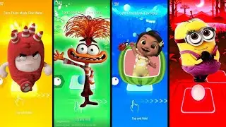EpicTiles Hop Adventure: Oddbods - Anxiety - Cocomelon - Lady Minion