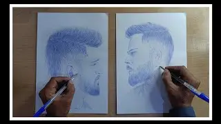 Art With Both Hand  In Same Time | Do Tow  Different Art In Same Time | tow Art Tow Hand | VN Art |