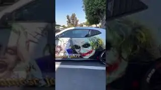 Joker Car Wrap Well Fit With Any Cars Message Us To Get It