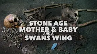 STONE AGE MOTHER & BABY BURIAL with a Swan's Wing | Mesolithic Burial in Denmark