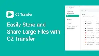 Легко делитесь и храните большие файлы с C2 Transfer | Synology