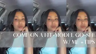 VLOG: COME ON A FIT-MODEL GO-SEE W/ME +TIPS | MINI TARGET HAUL
