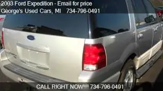2003 Ford Expedition XLT - for sale in Brownstown, MI 48193