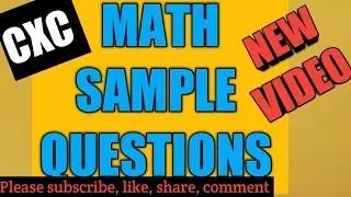 Math Paper 1 Sample Questions