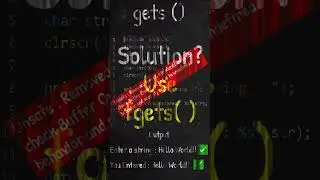 scanf ( ), gets ( ) and fgets( ) tips under 2 minutes.