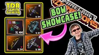 5 UNIQUE BOWS IN MINECRAFT DUNGEONS (Level 30 to 44) - by RylanTDR