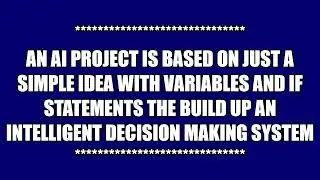Programming a simple AI project with Batch Script