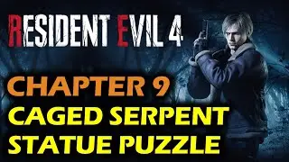 Dining: Caged Serpent Statue Puzzle | Resident Evil 4 Remake
