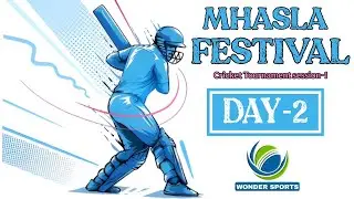 MHASLA FESTIVAL || CRICKET TOURNAMENT || DAY 2 || SESSION -1 || 2026