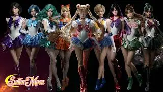 Sailor Moon - Sailor Senshi's choreography (AI)