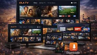 Regardez vos films, s&eacute;ries et cha&icirc;nes TV en 4K avec OLA TV &ndash; Installation facile via Downloader !