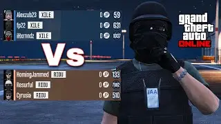 XILE Vs RIOU CvC Ft Alexzub23, Intocable 503 [Snip] | GTA Online