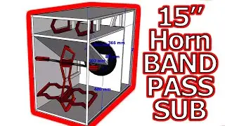 PLAN Single 15 INCH Horn Bandpass Void Incubus Style