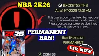 NBA 2K26 Permanent Ban Fix! How to Appeal & Get Unbanned