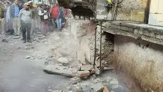 Dargah bajar mein Ajmer Nagar Nigam ki kaarvayi