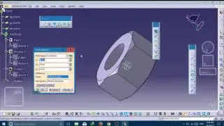 Kinematic simulation of Bolt and Nut in CATIA V5(Digital Mockup-DMU kinematics)